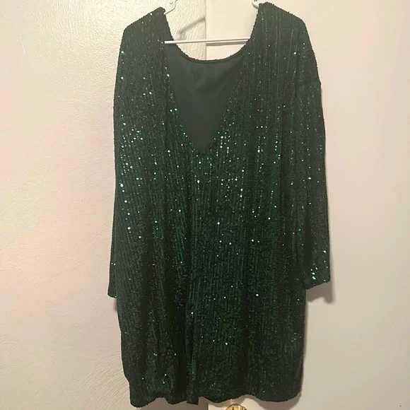 green sequin asos dress ASOS EDITION mini smock dress in embroidered sequin in mint green